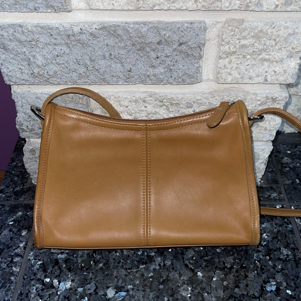 Coach Soho Small Camel/Tan Cowhide Leather Crossbody